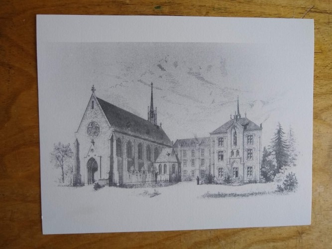 tekening klooster